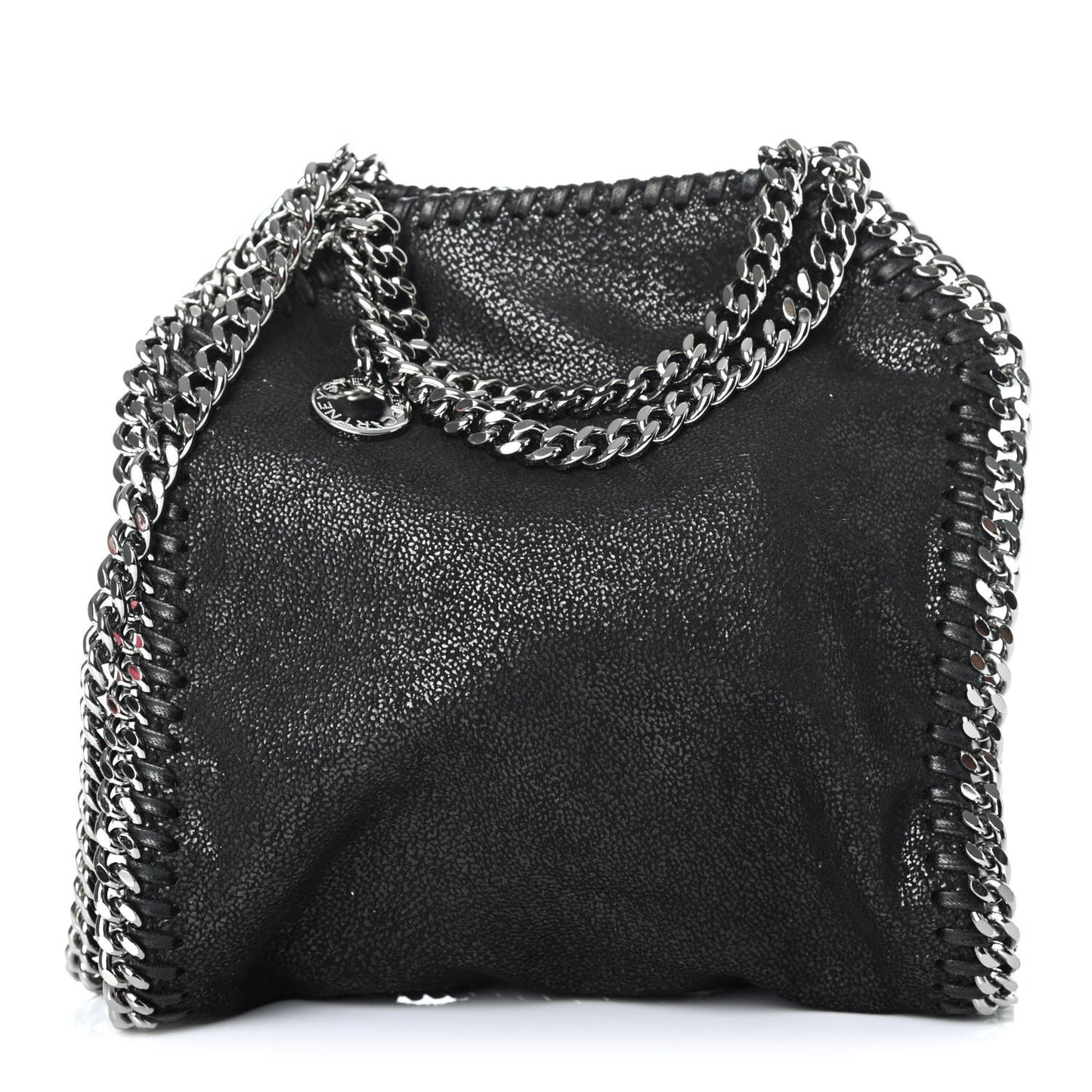 Shaggy Deer Tiny Falabella Tote Black