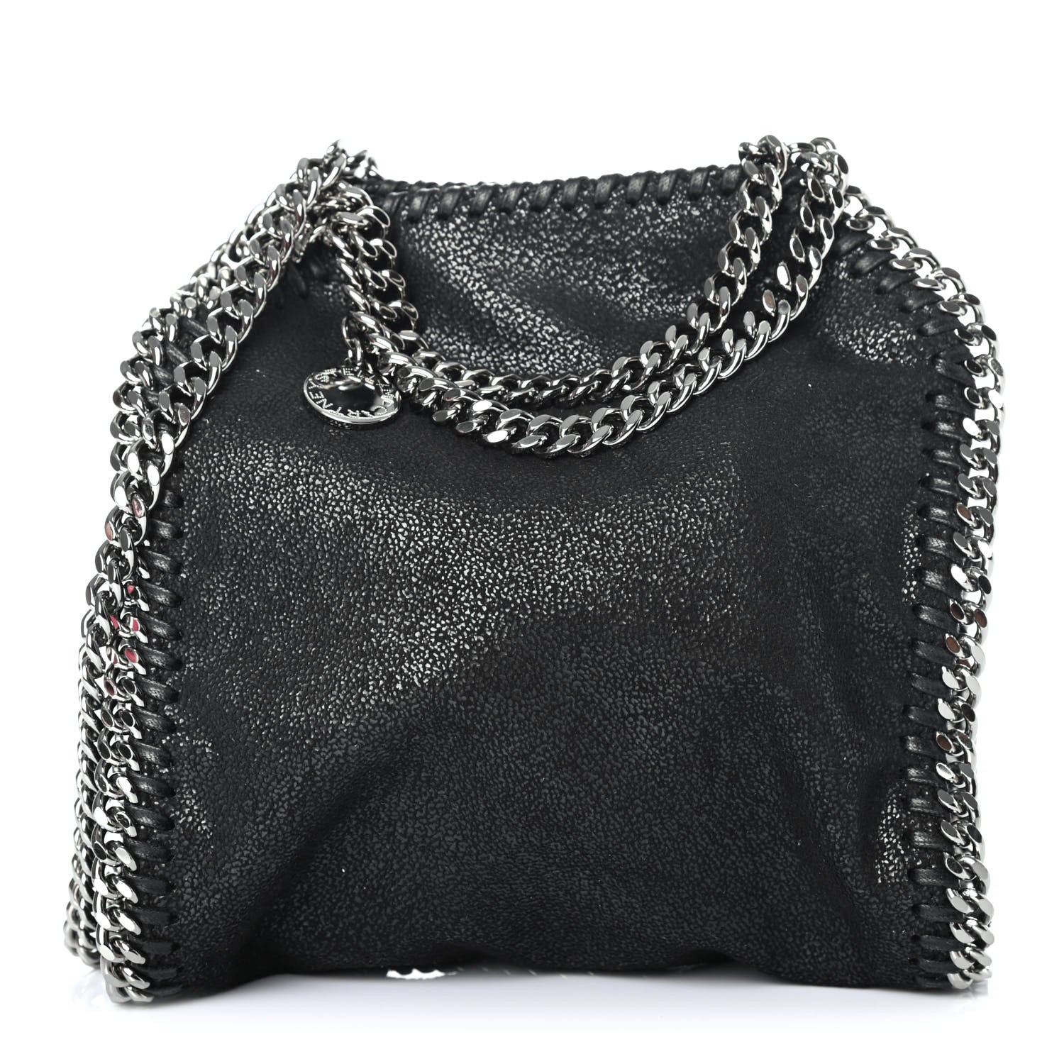 Stella McCartney Shaggy Deer Tiny Falabella Tote Black 1 of 4