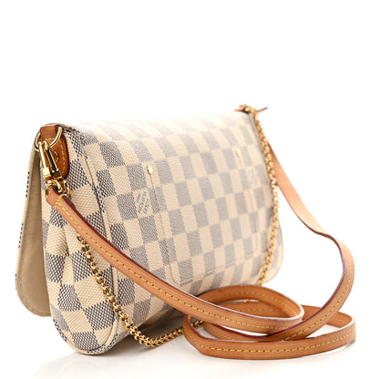Louis Vuitton Damier Azur Favorite MM 3 of 14