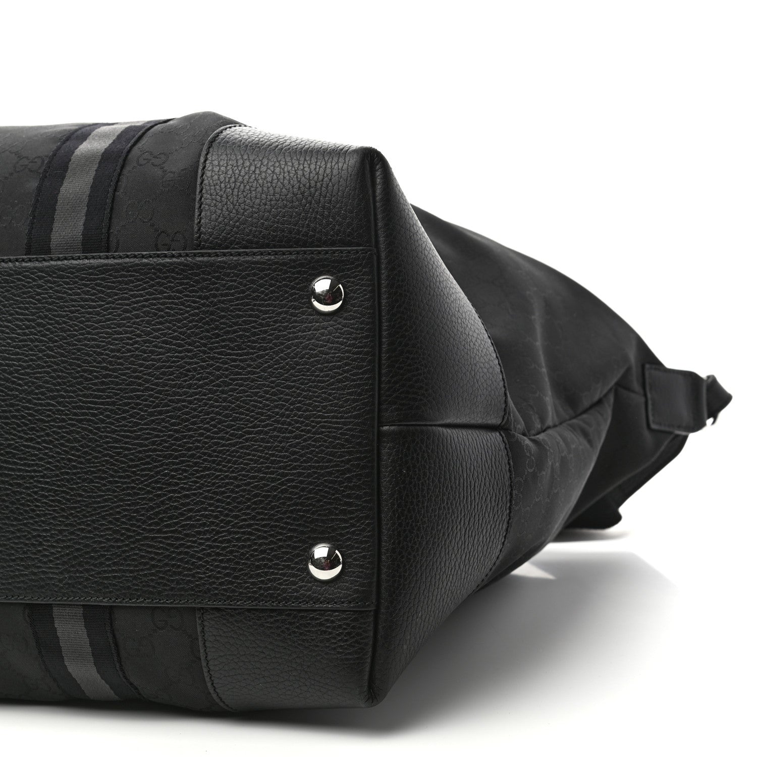 Gucci Nylon Monogram XL Duffle Bag Black 9 of 9