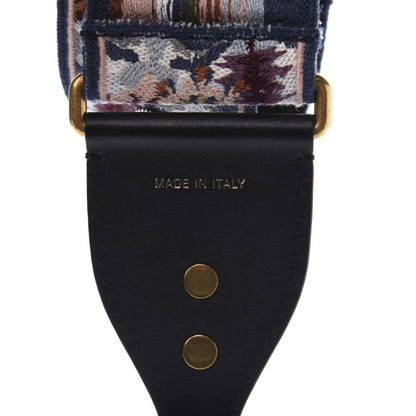 Christian Dior Canvas Embroidered Studded KaleiDiorscopic Shoulder Strap Multicolor 5 of 6