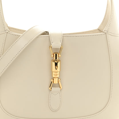 Gucci Boarded Dyana Lux Calfskin Small Jackie 1961 Hobo Mystic White 8 of 13
