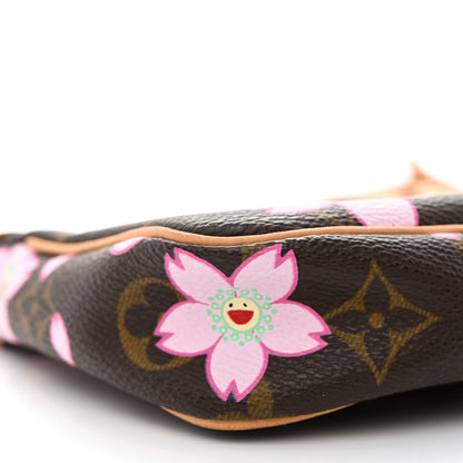 Louis Vuitton Monogram Cherry Blossom Pochette Accessories Brown 11 of 13
