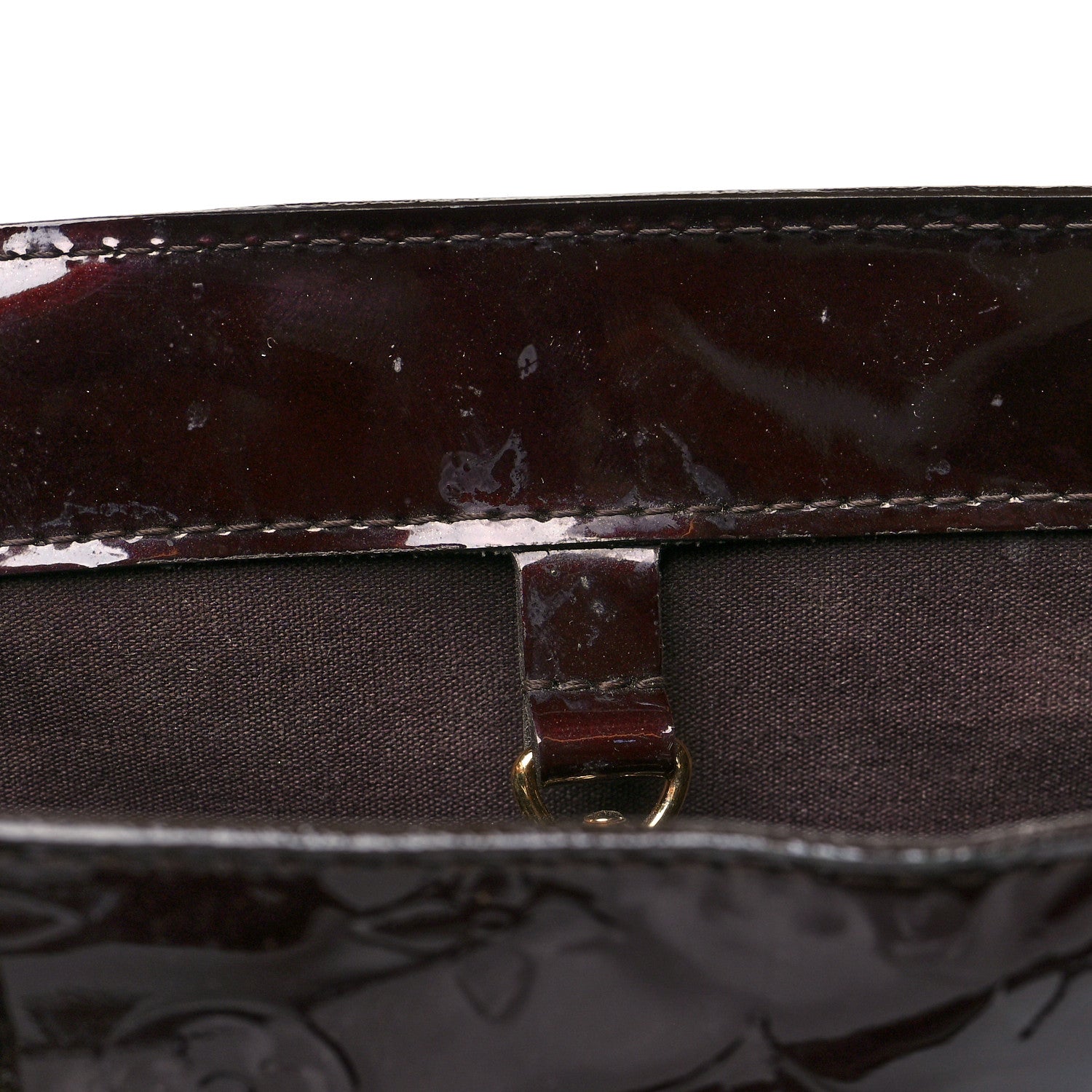 Louis Vuitton Vernis Wilshire MM Amarante 15 of 15