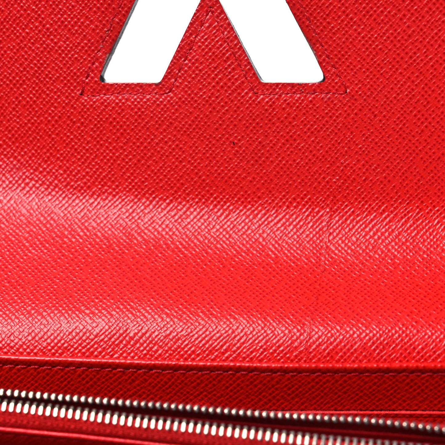 Epi Twist Wallet Coquelicot