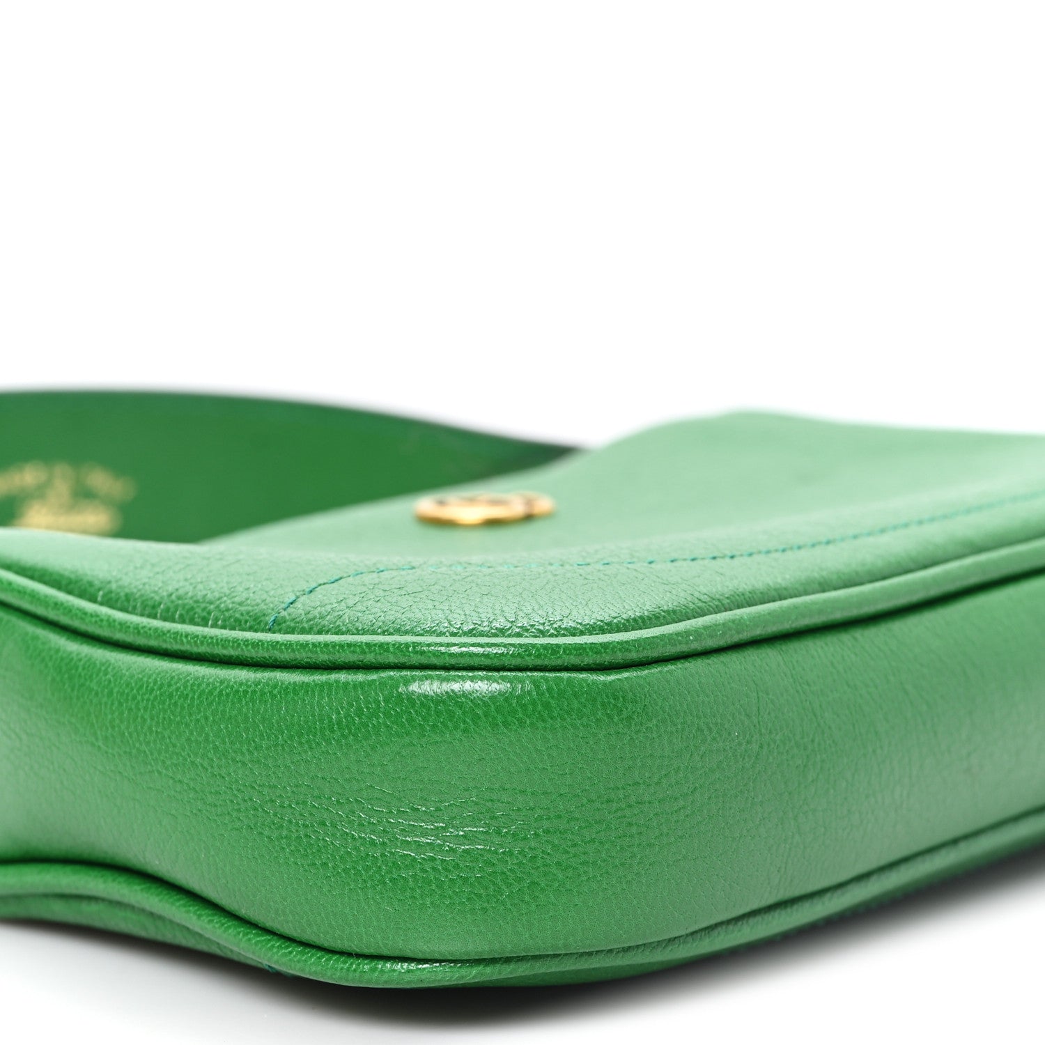 Gucci Goatskin Mini Aphrodite Shoulder Bag New Shamarock 10 of 11