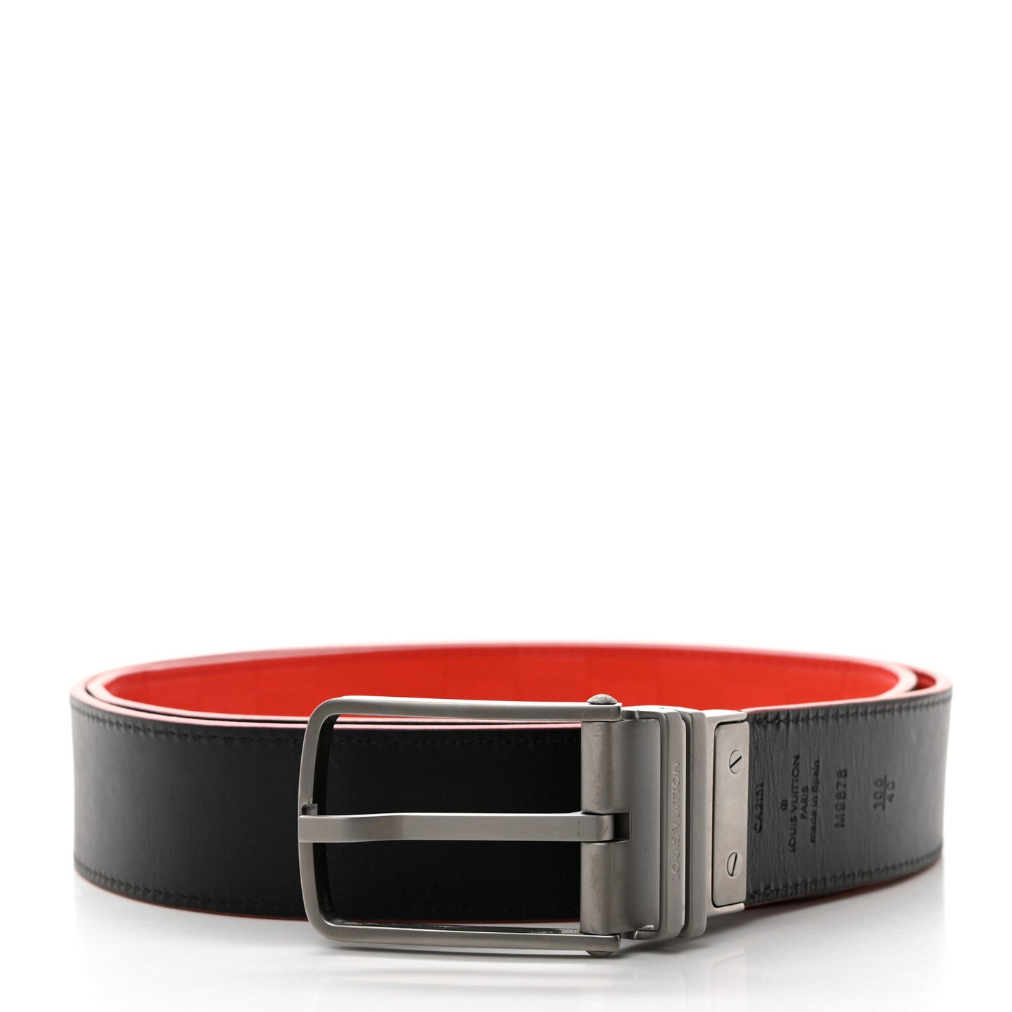 Damier Infini Calfskin 35mm Belt 95 38 Magma