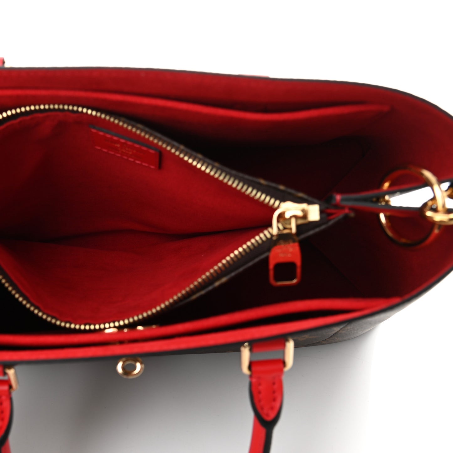 Monogram Flower Tote Coquelicot