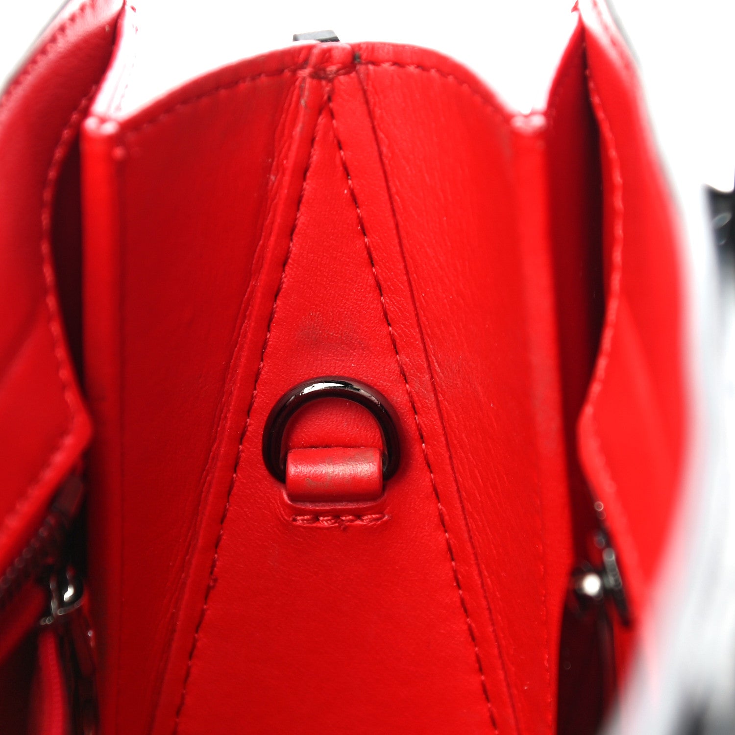 Christian Louboutin Calfskin Spikes Loubinthesky Mini Paloma Black 14 of 16