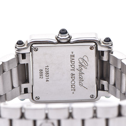 Chopard Stainless Steel 5 Floating Diamond 23mm 5 Happy Sport Quartz Watch White 27/8893-23 6 of 7