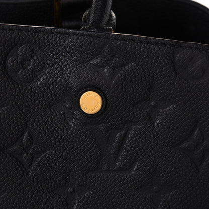 Louis Vuitton Empreinte Montaigne MM Black 8 of 10