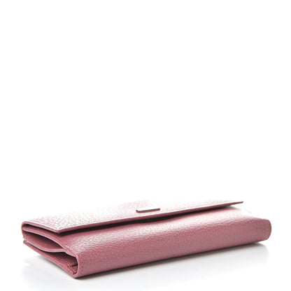 Gucci Calfskin Continental Wallet Pink 4 of 10