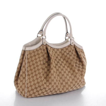 Gucci Monogram Large Sukey Tote Off White 3 of 7