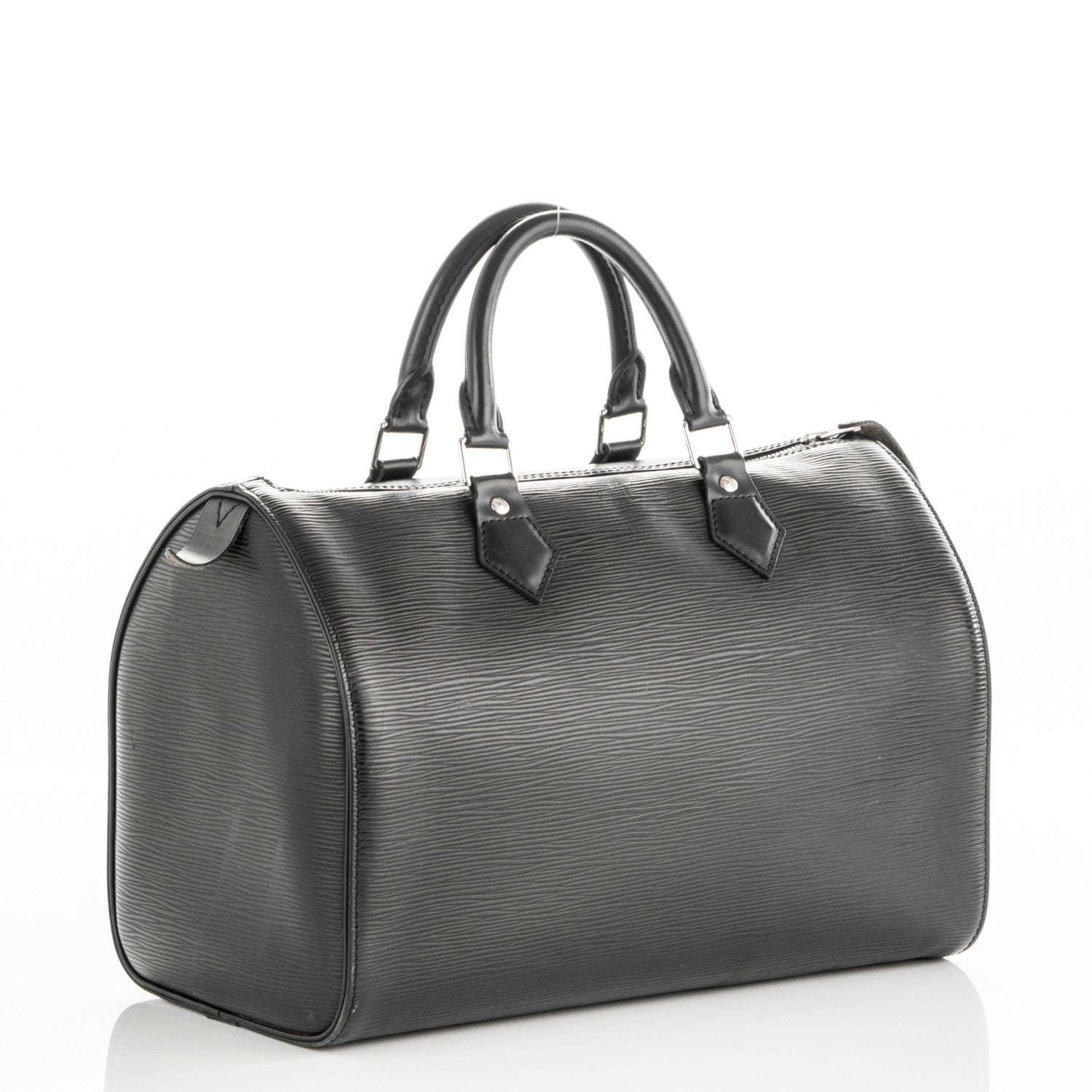 Louis Vuitton Epi Speedy 30 Black 3 of 7
