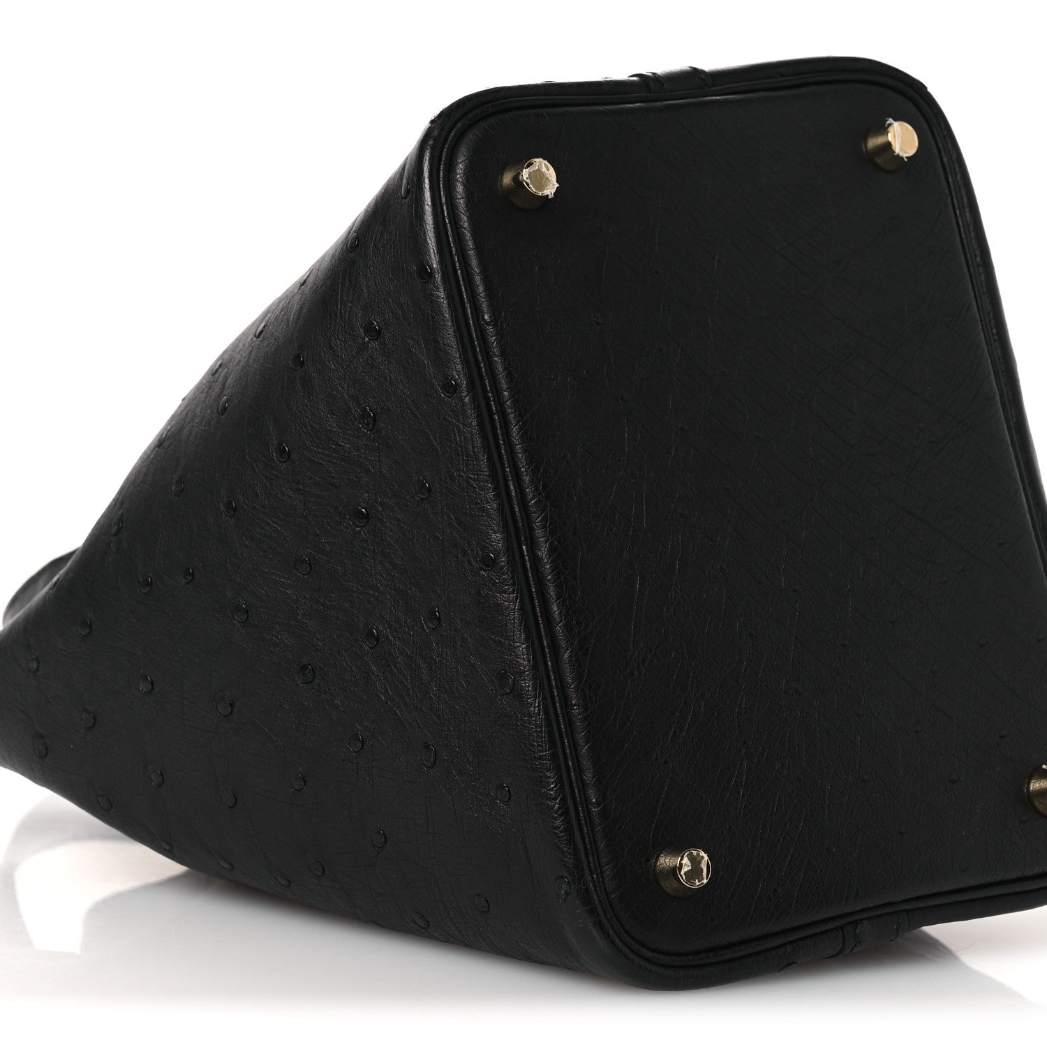 Hermes Ostrich Picotin Lock 18 Black 9 of 12