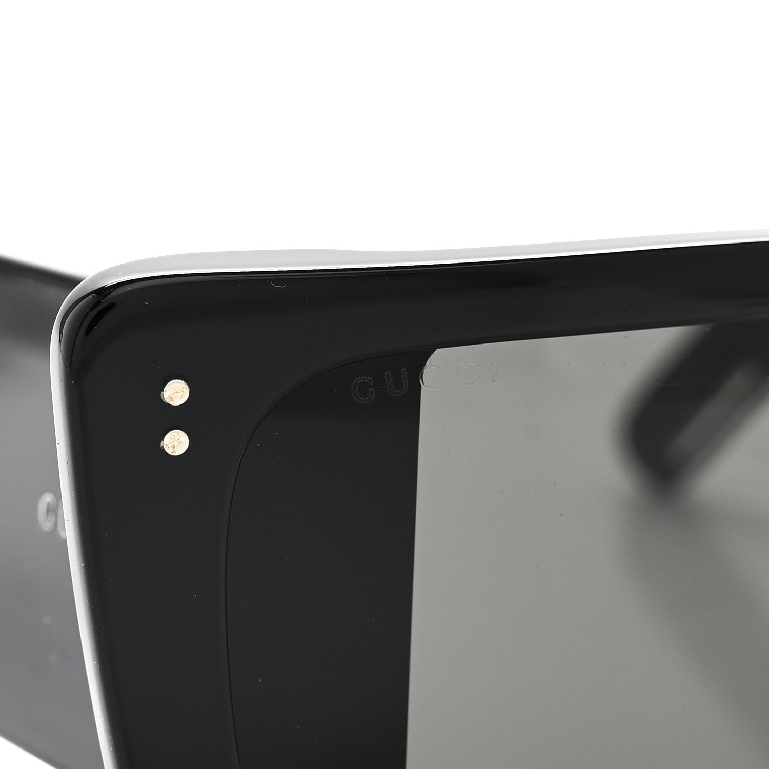 Gucci Acetate Rectangular Flap GG0543S Sunglasses Black 7 of 8