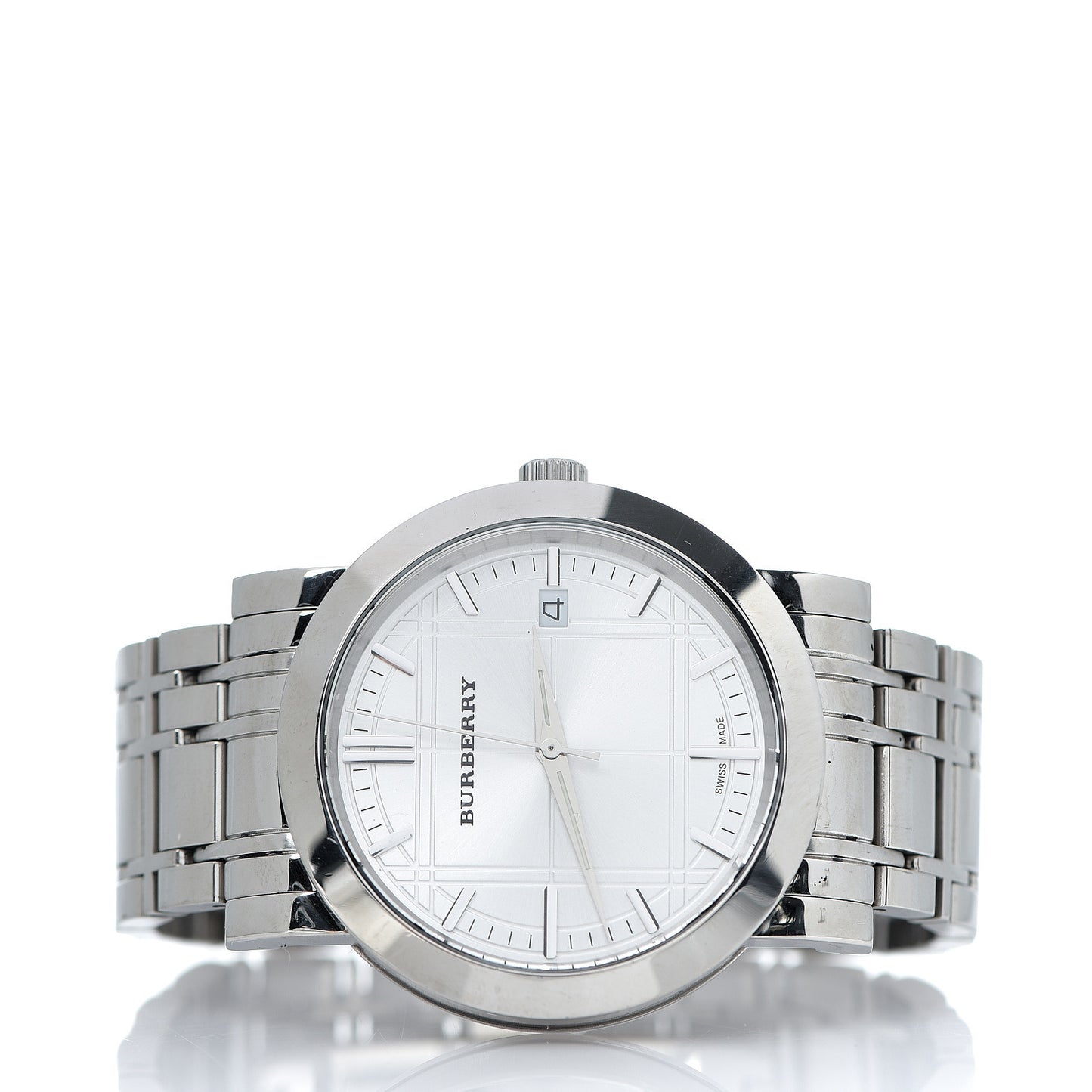 Stainless Steel 38mm Heritage Quartz Watch BU1872