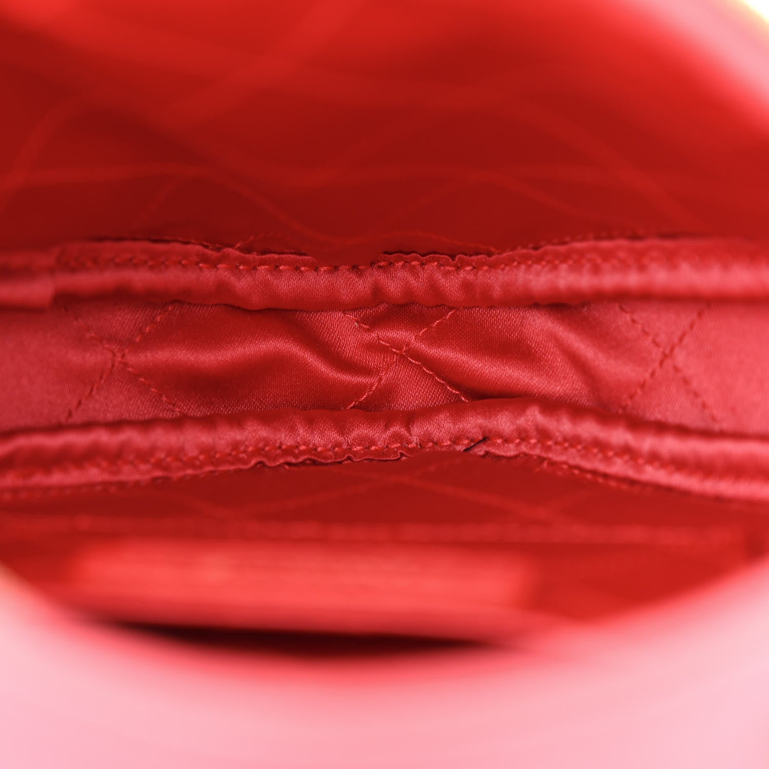 Chanel Lambskin Quilted Diamond Clutch With Chain Pink 5 of 10