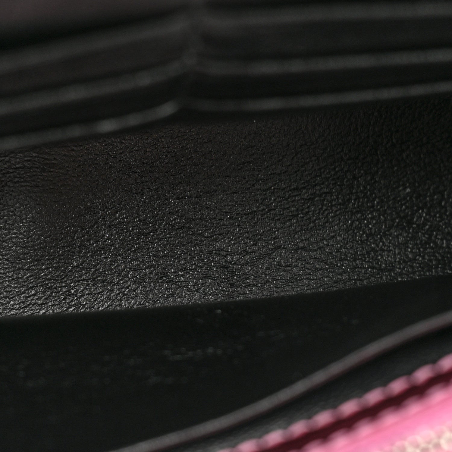 Balenciaga Metallic Shiny Calfskin Crocodile Embossed Hourglass Chain Bag Pink 14 of 14