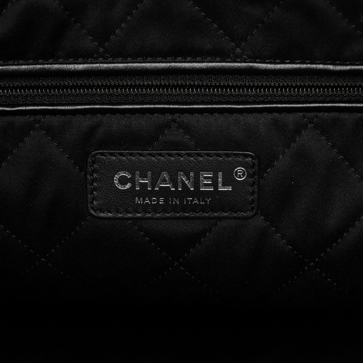 Chanel Shiny Calfskin Quilted Chanel 22 So Black 7 of 12