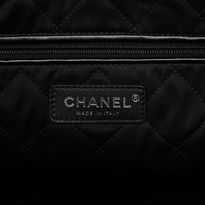 Chanel Shiny Calfskin Quilted Chanel 22 So Black 7 of 12