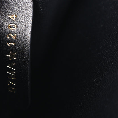 Christian Dior Lambskin Enamel Macrocannage Dioramour Mini Miss Caro Bag Black Red 6 of 9
