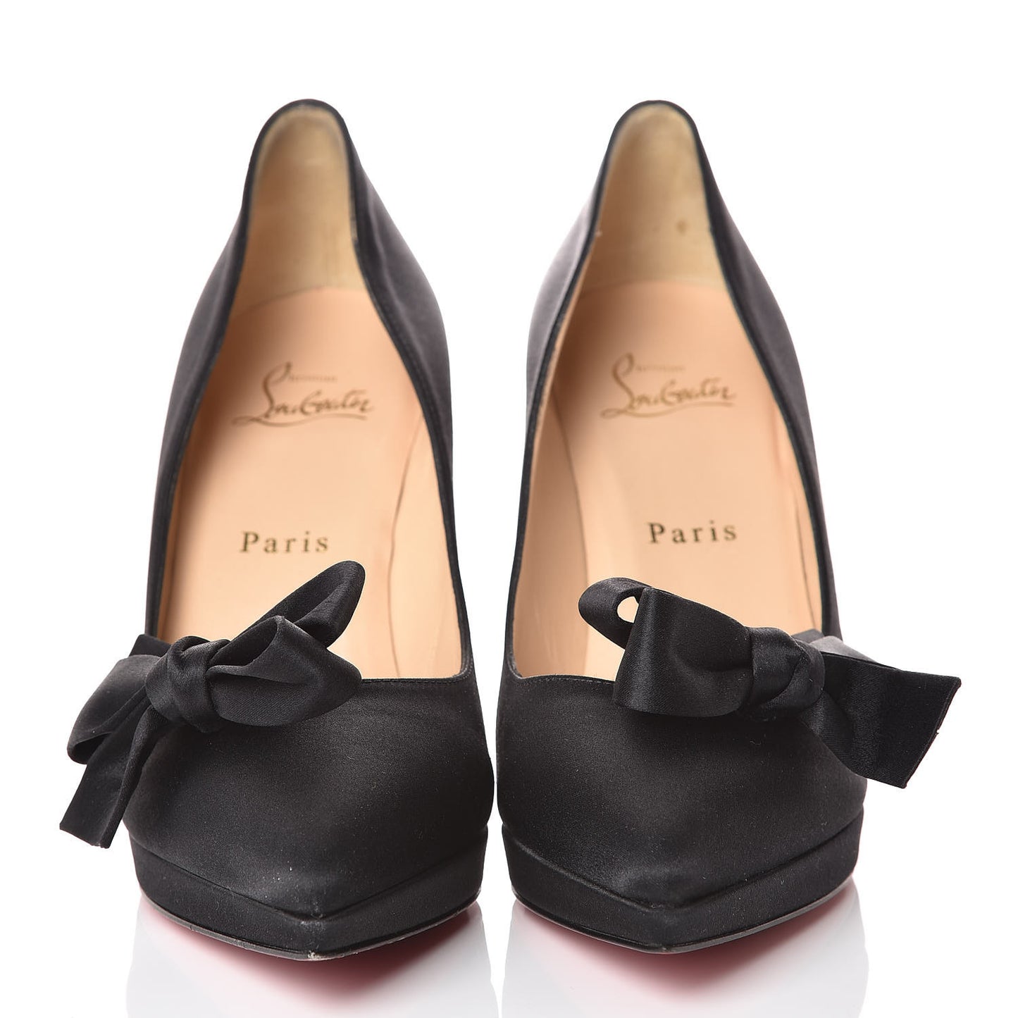 Satin Miss Pigalle 100 Pumps 38 Black