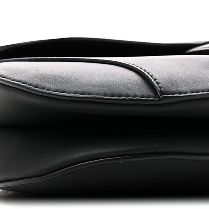 Christian Dior Ultra Matte Calfskin Saddle Bag Black 9 of 11