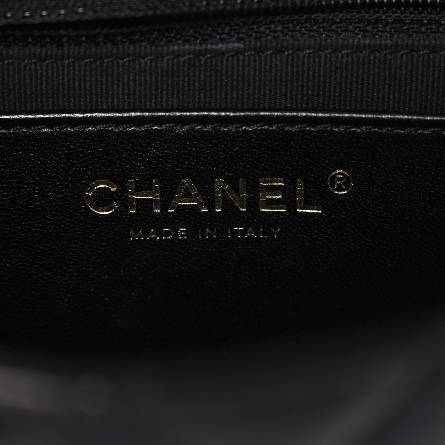 Lambskin Resin Quilted Mini Heart Square Flap Black