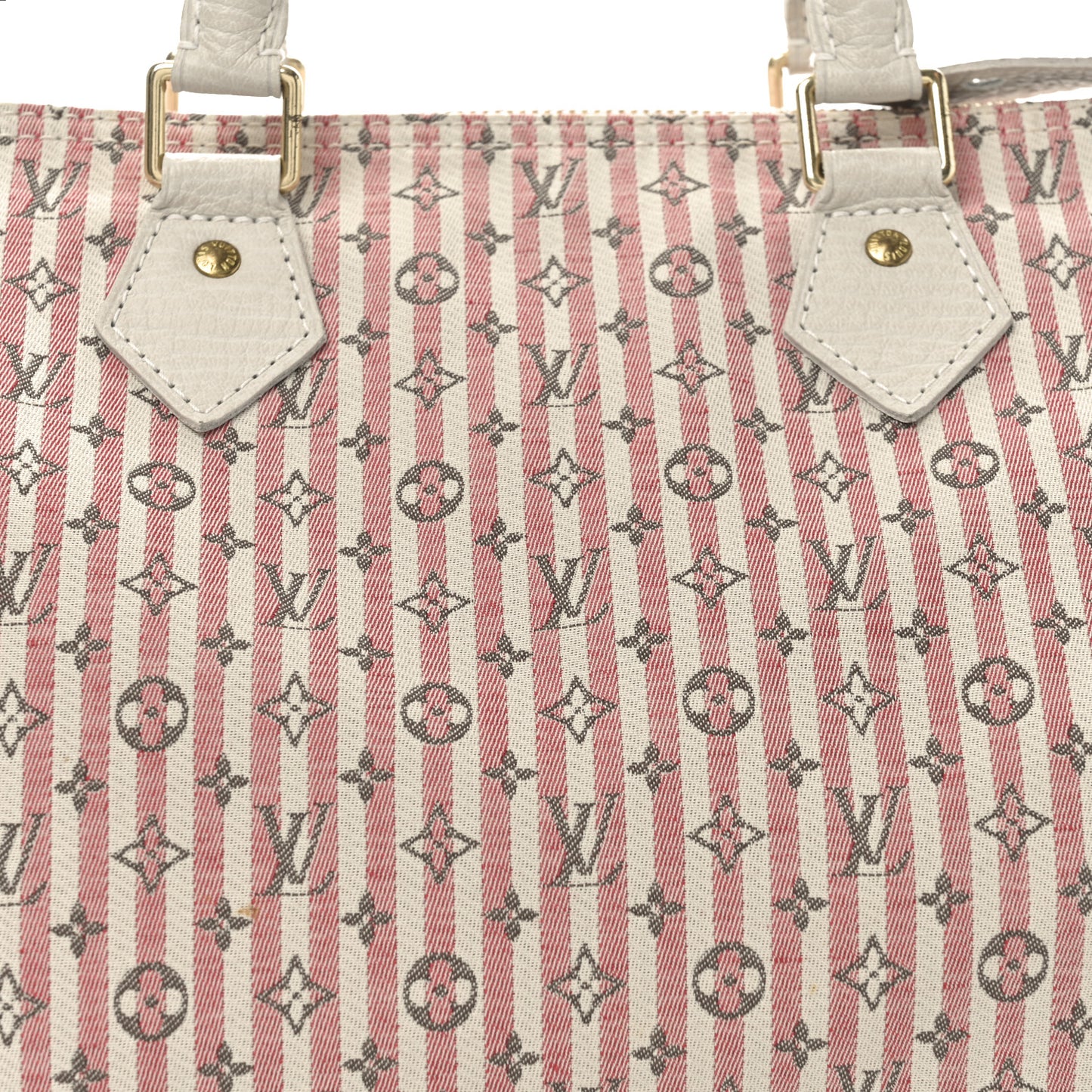Mini Lin Croisette Speedy 30 Rouge