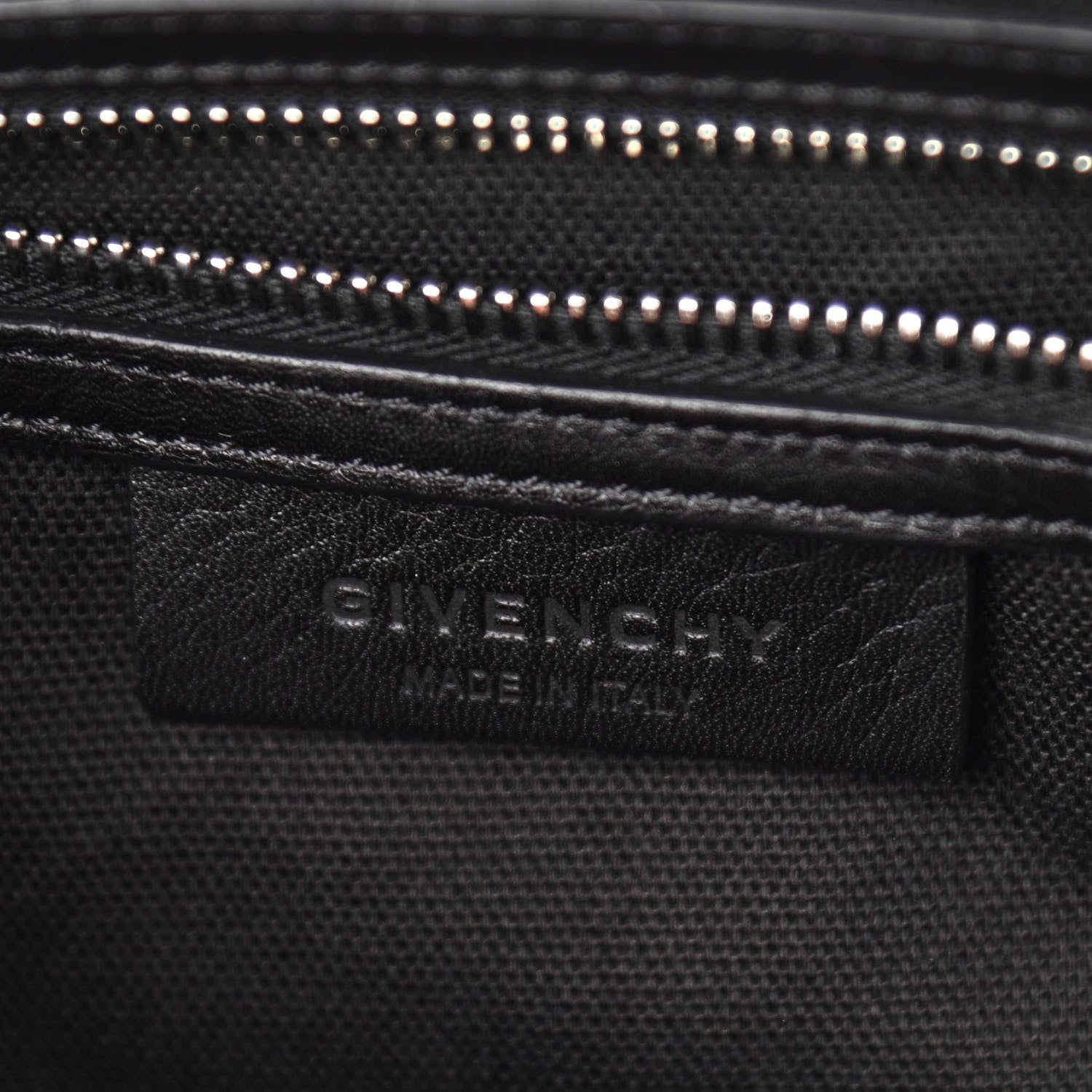 Givenchy Sugar Goatskin Kenya Metal Medium Antigona Black 6 of 13