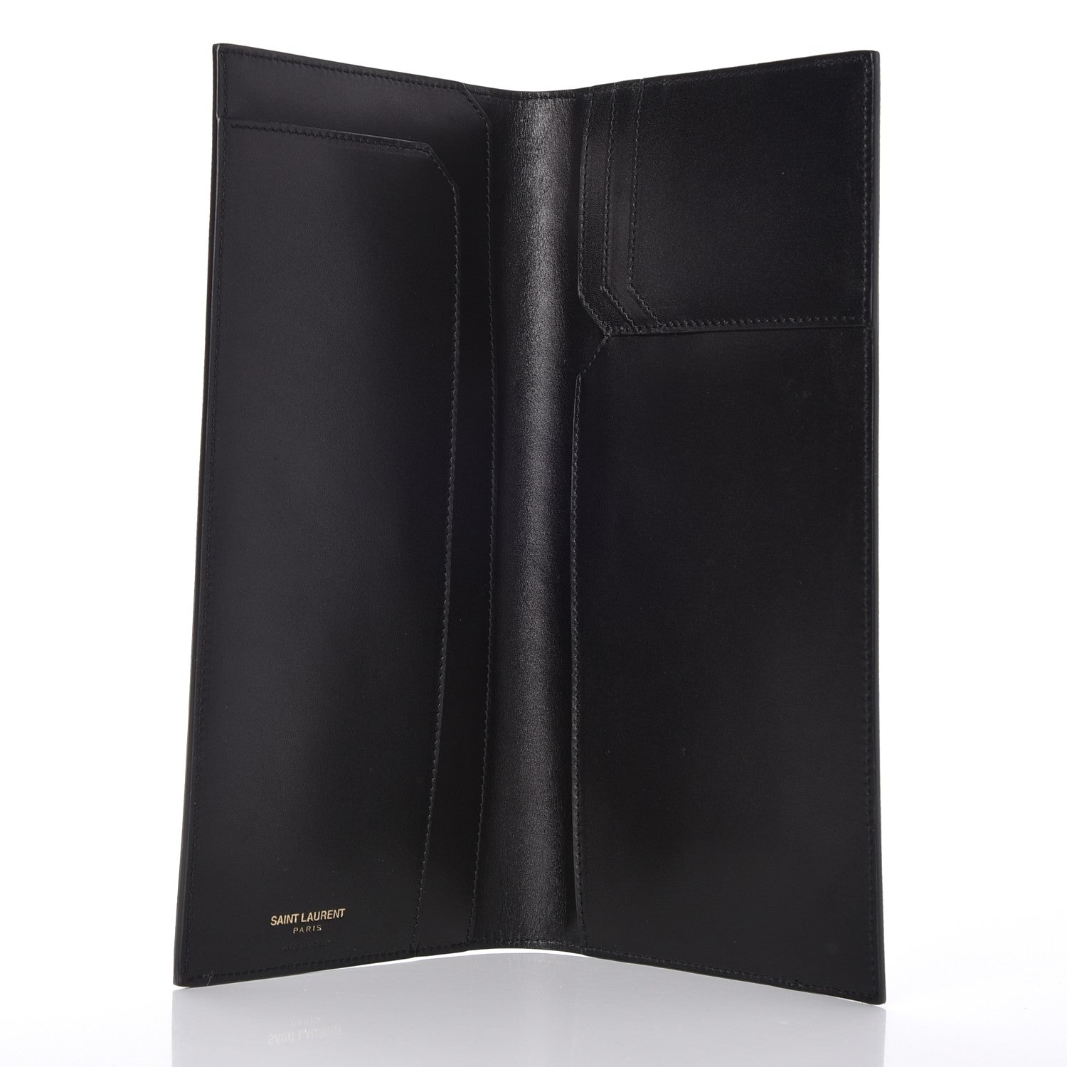 Saint Laurent Classic Toile Monogram Travel Document Case Black 5 of 8