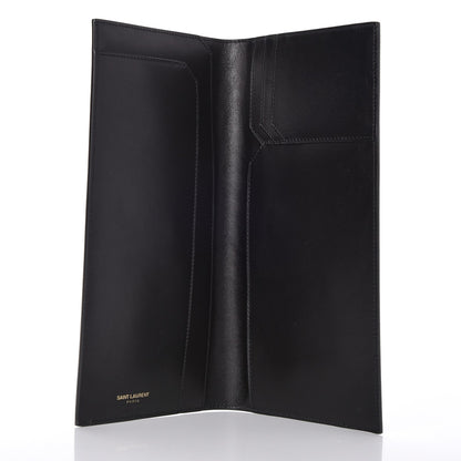 Saint Laurent Classic Toile Monogram Travel Document Case Black 5 of 8