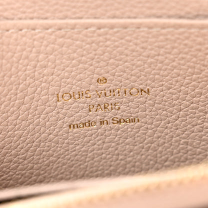 Louis Vuitton Calfskin Lockme Zippy Coin Purse Greige 6 of 9