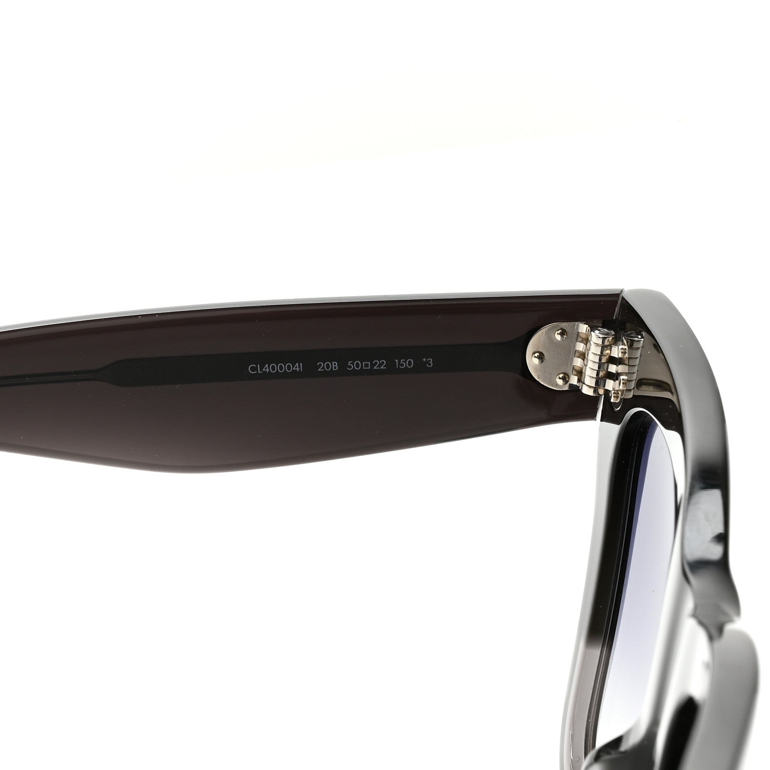 Celine Acetate Cat Eye Sunglasses CL40004I Black 4 of 6