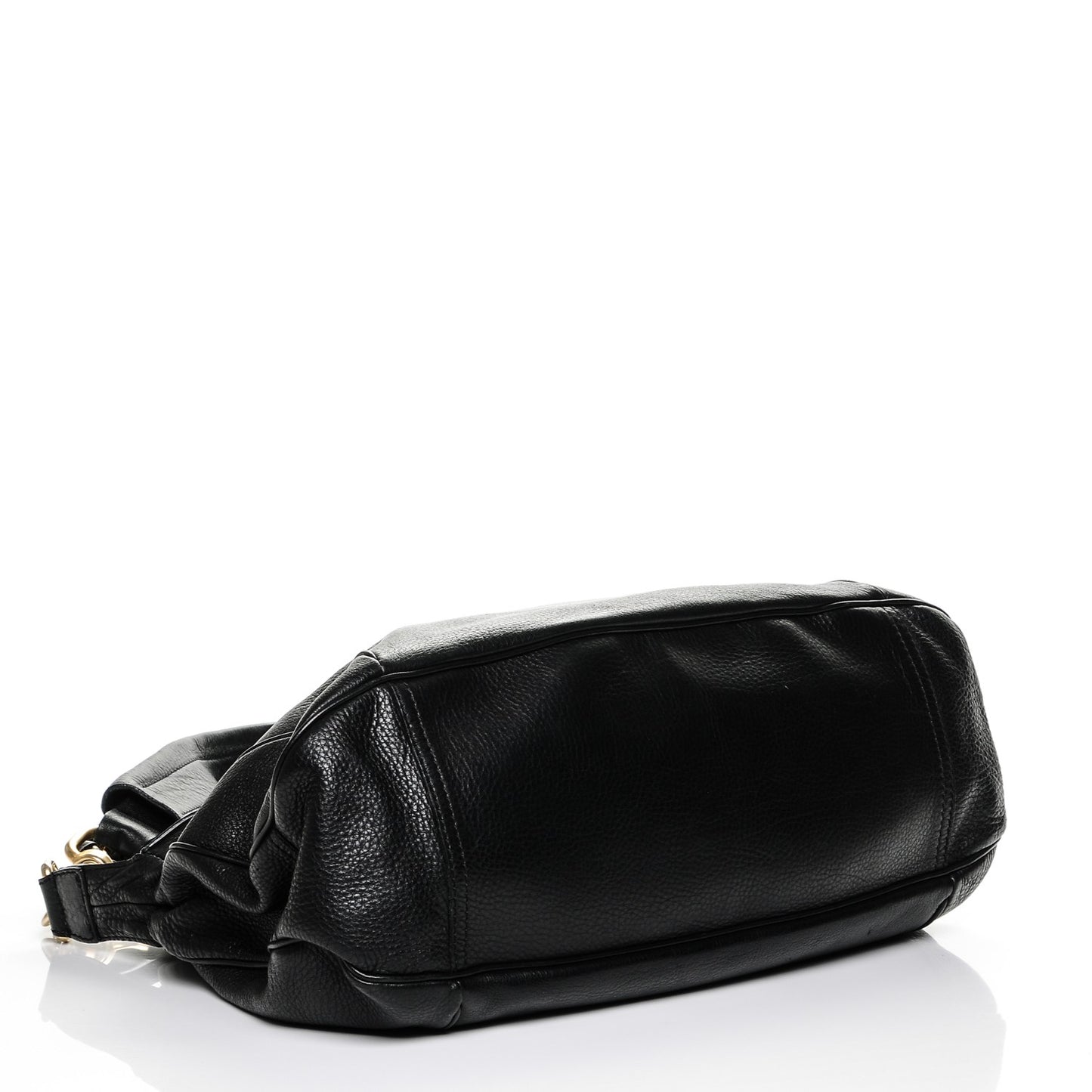 Calfskin Large Chain Wrap Nightingale Black