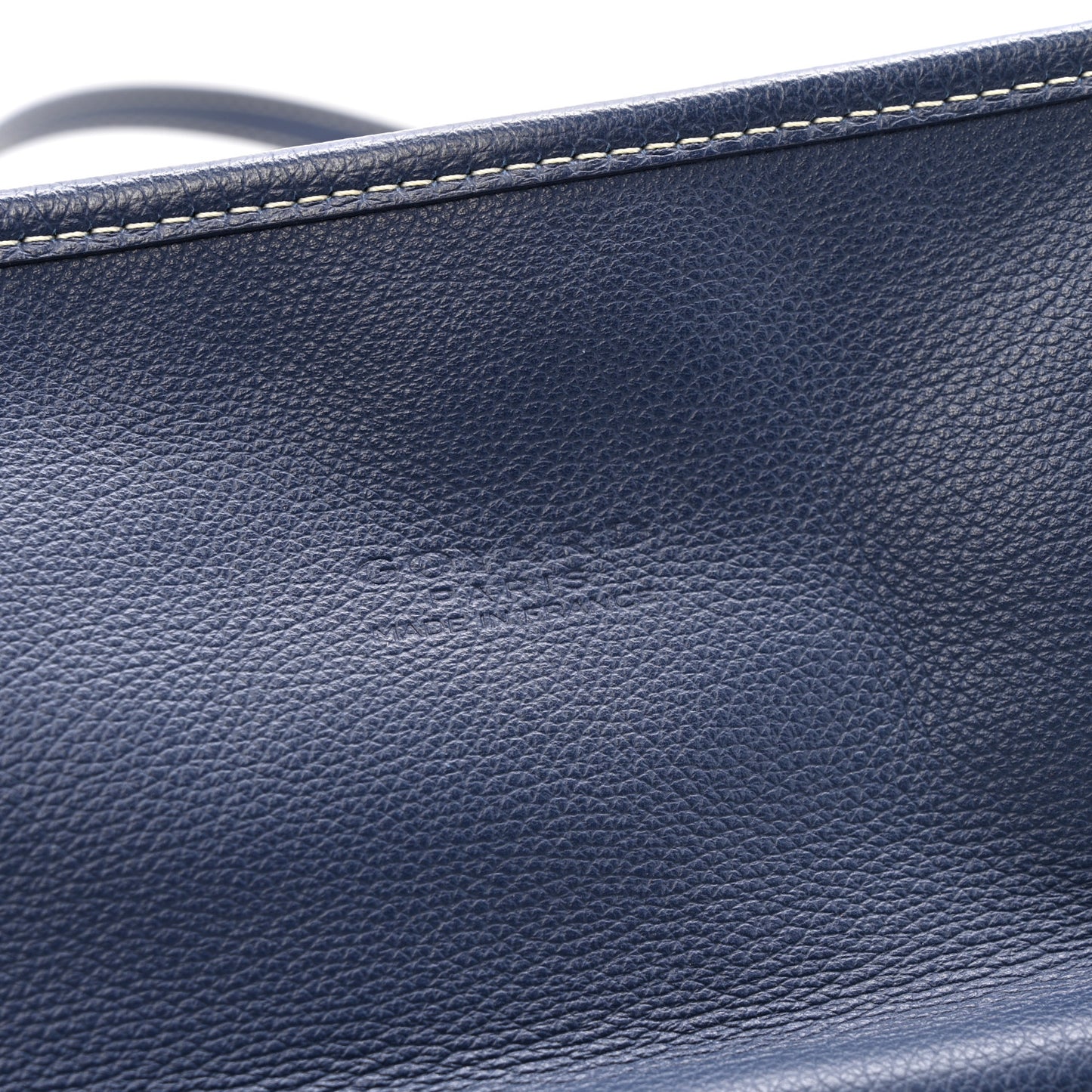 Goyardine Saint Leger Soft Briefcase Backpack Navy