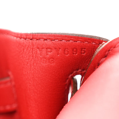 Hermes Swift Birkin 25 Rouge Piment 7 of 13