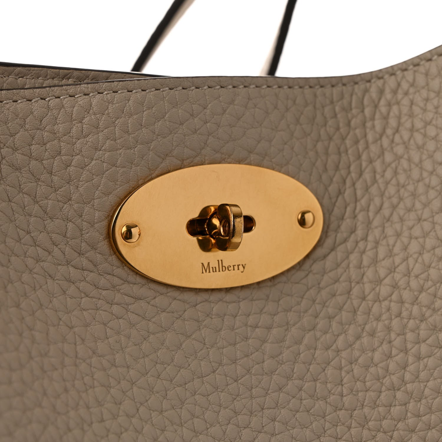 Mulberry Heavy Grain Bayswater North South Tote Chalk 11 of 11