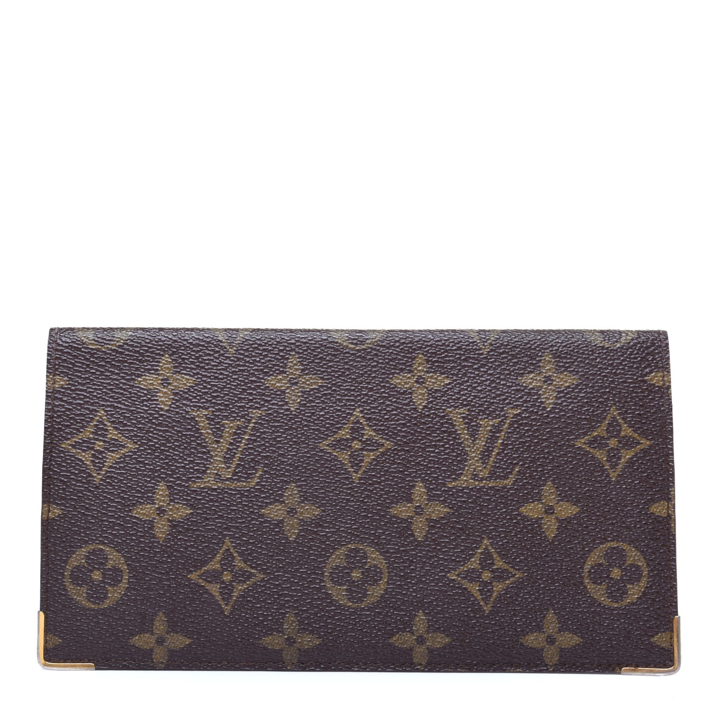 Monogram Checkbook Wallet
