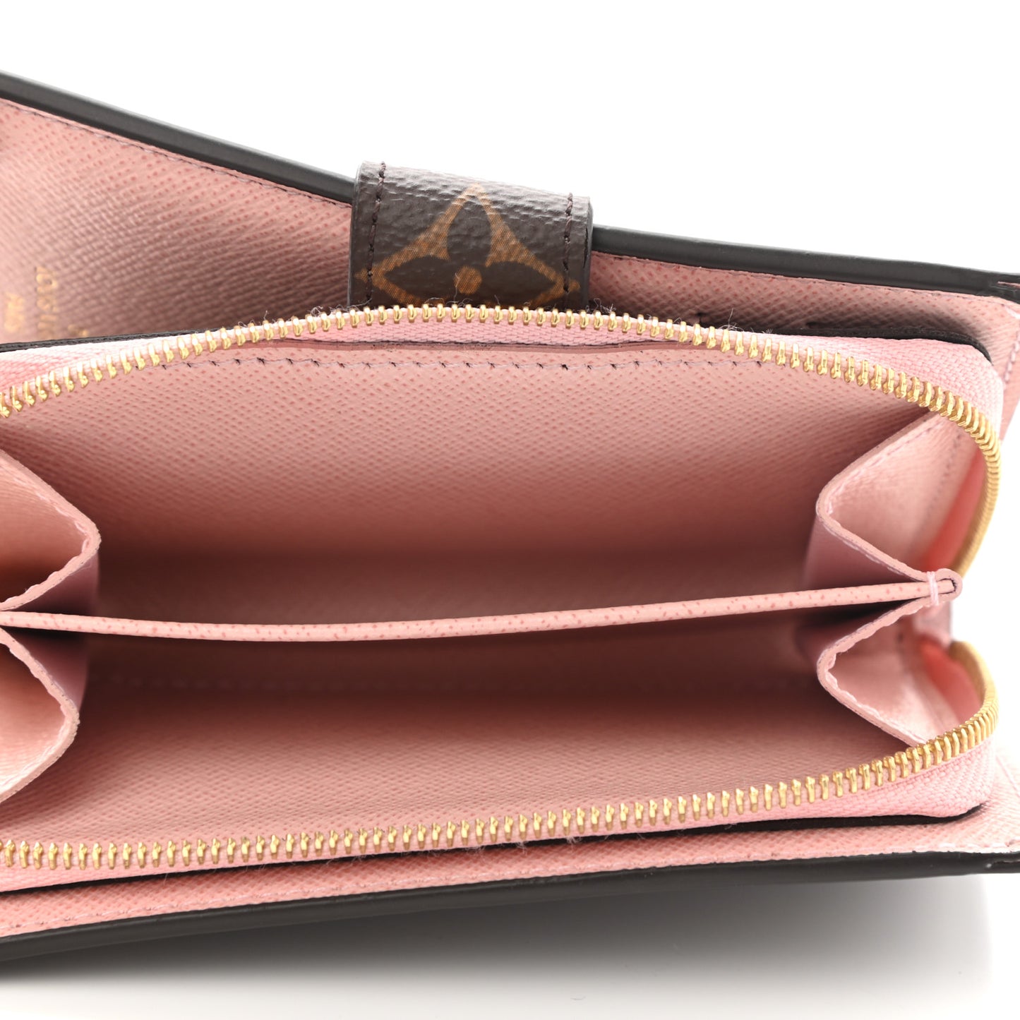 Monogram Juliette Wallet Rose Ballerine