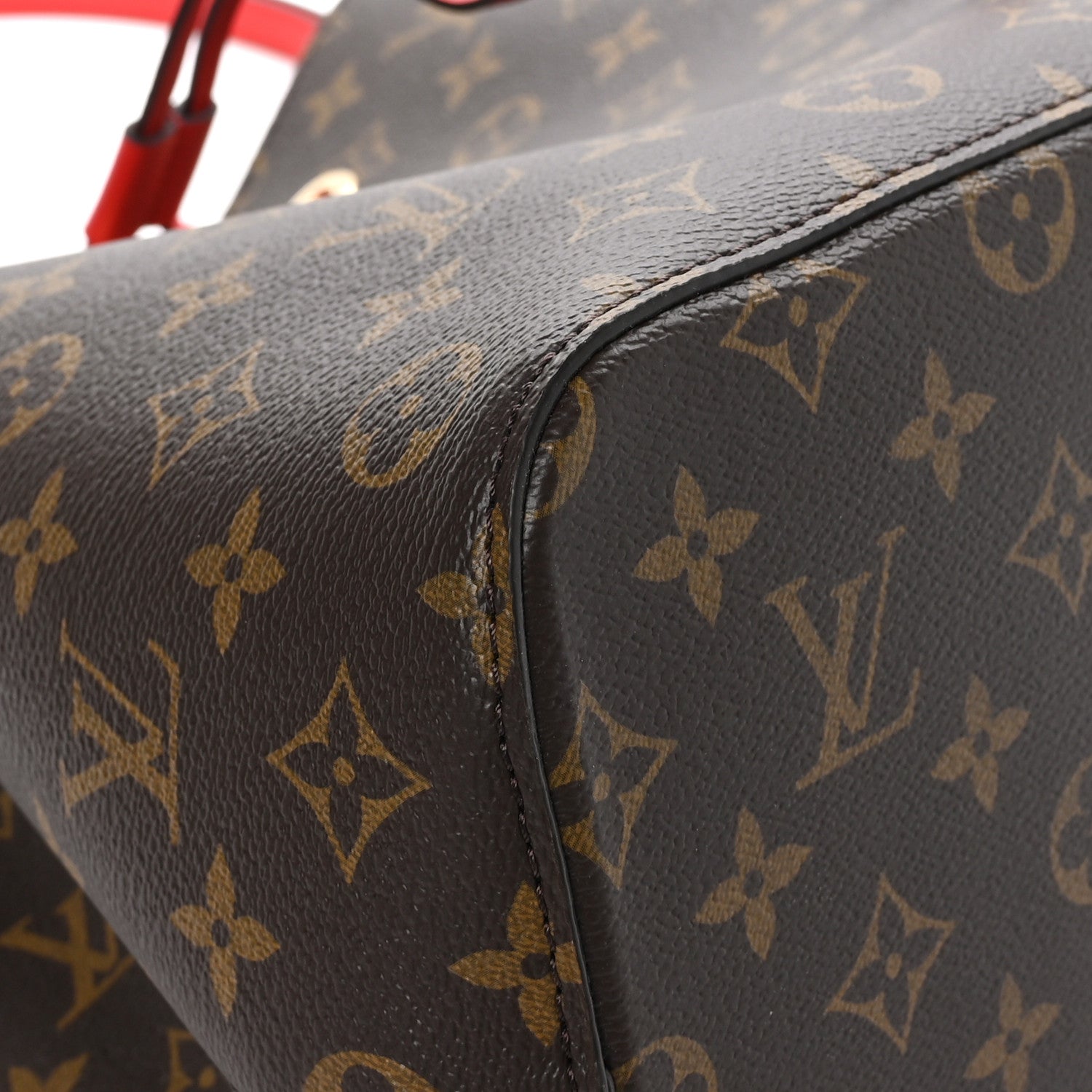 Louis Vuitton Monogram Neonoe MM Coquelicot 9 of 12
