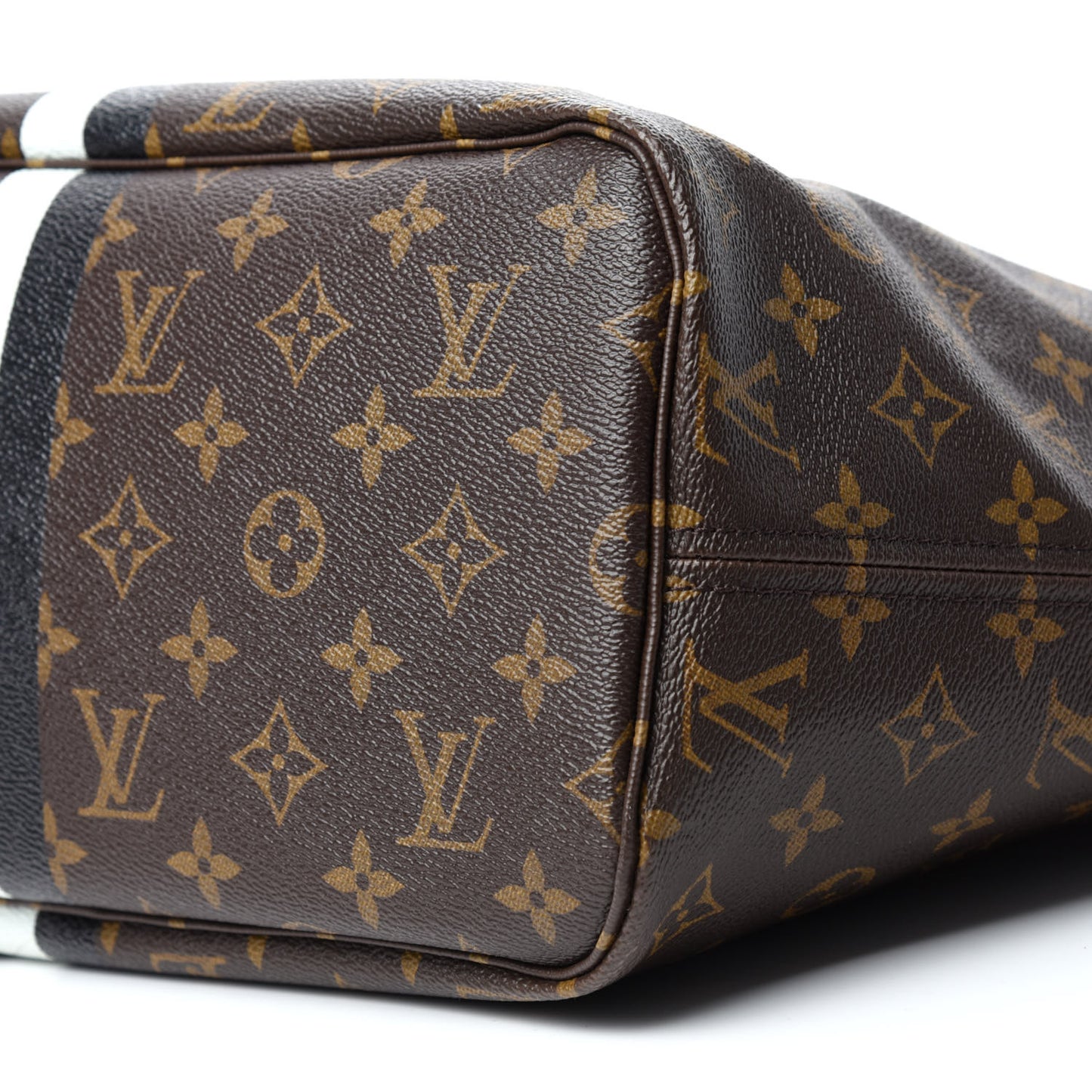 Monogram My LV Heritage Neverfull MM Black White