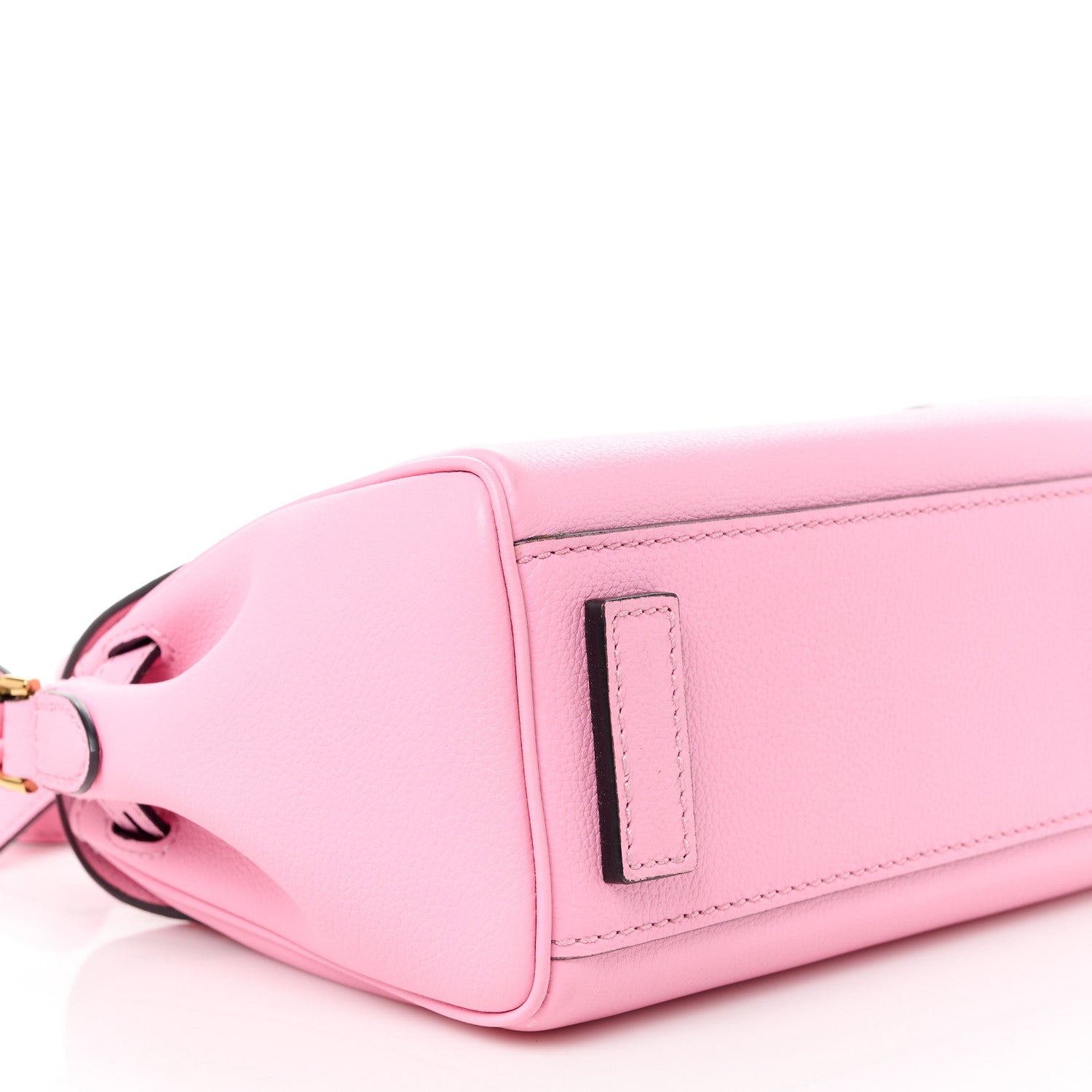 Versace Grained Calfskin Small La Medusa Top Handle Bag Pink 10 of 13