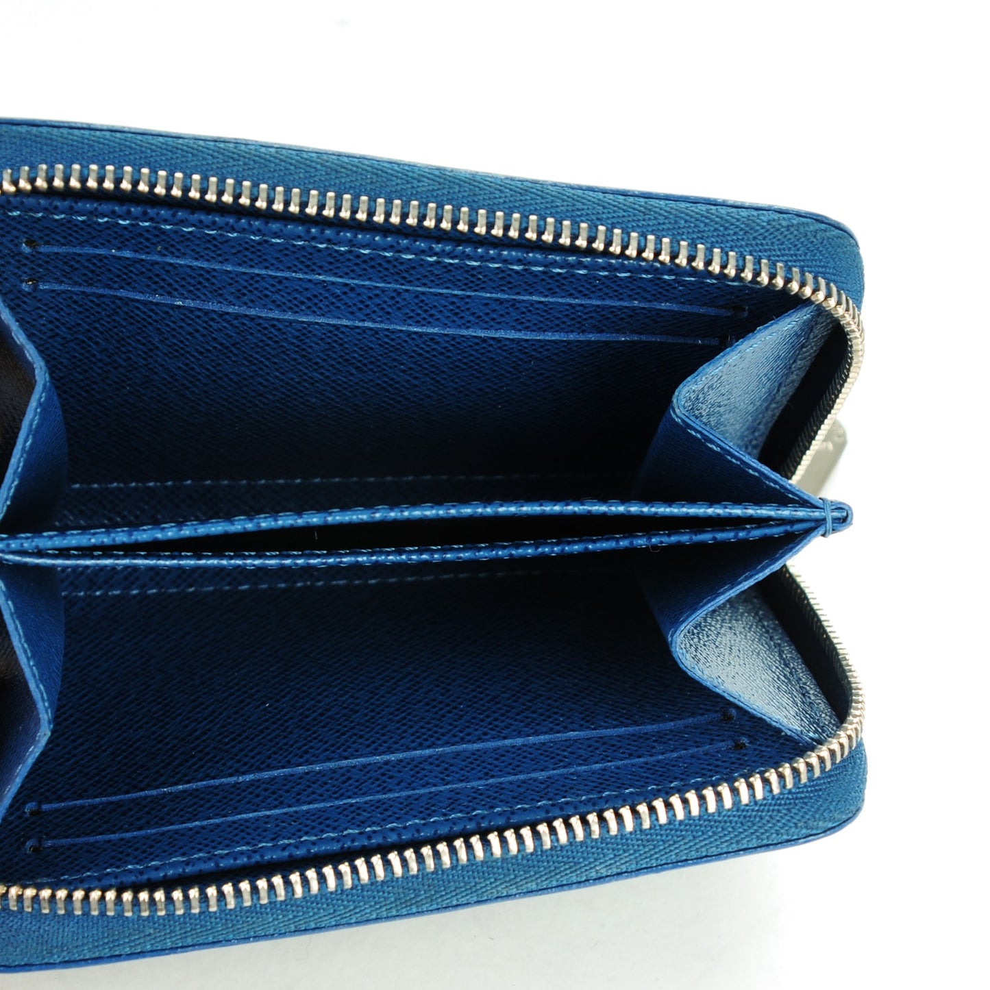 Epi Zippy Coin Purse Saphir