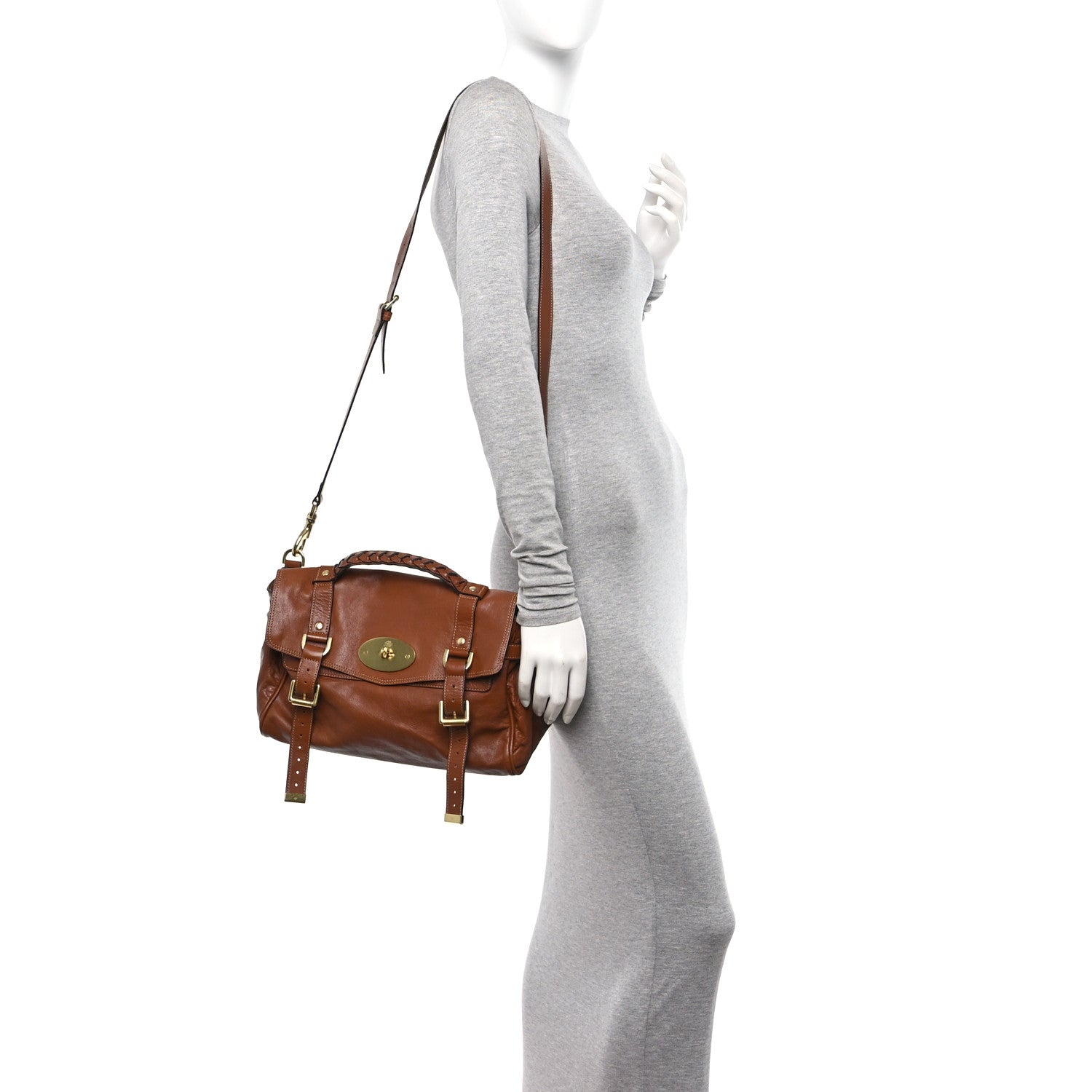 Mulberry Soft Buffalo Medium Alexa Oak 2 of 16