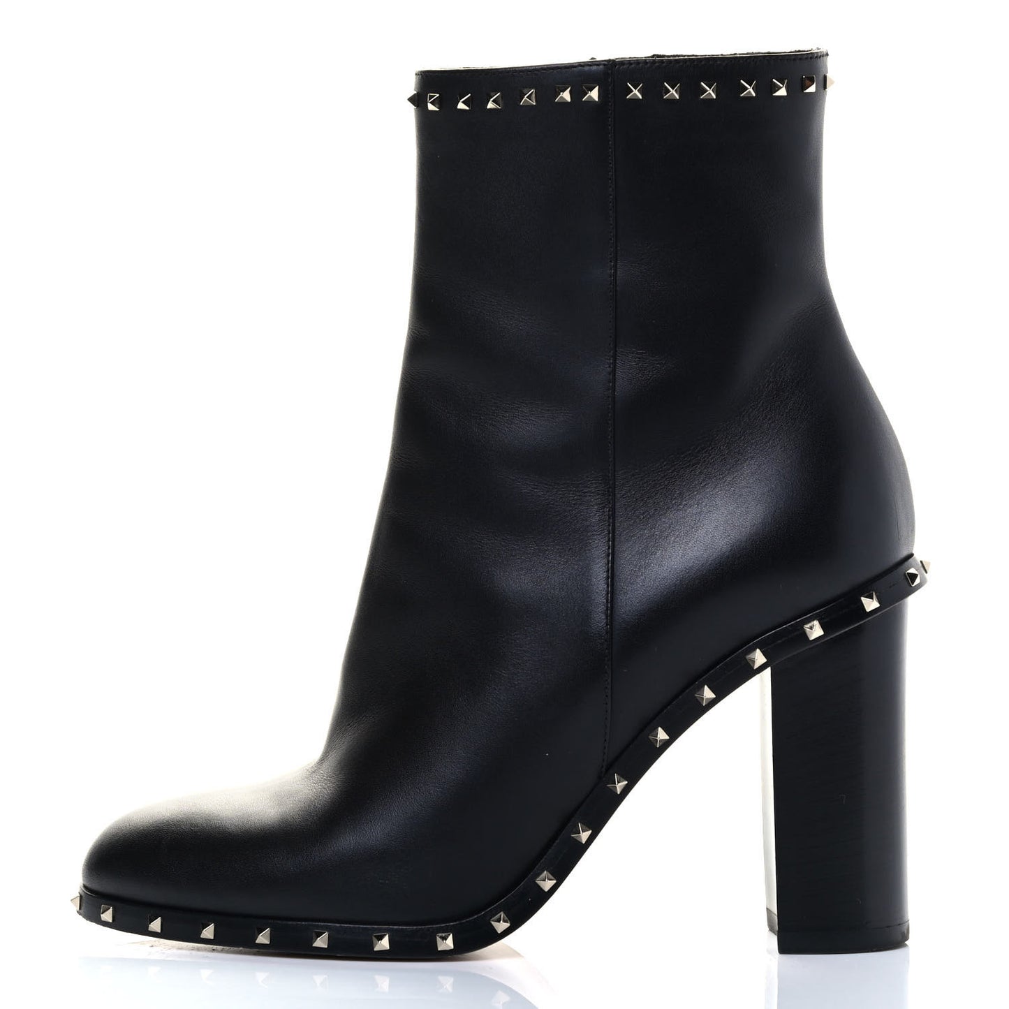 Nappa Soul Rockstud 90mm Ankle Boots 36 Black