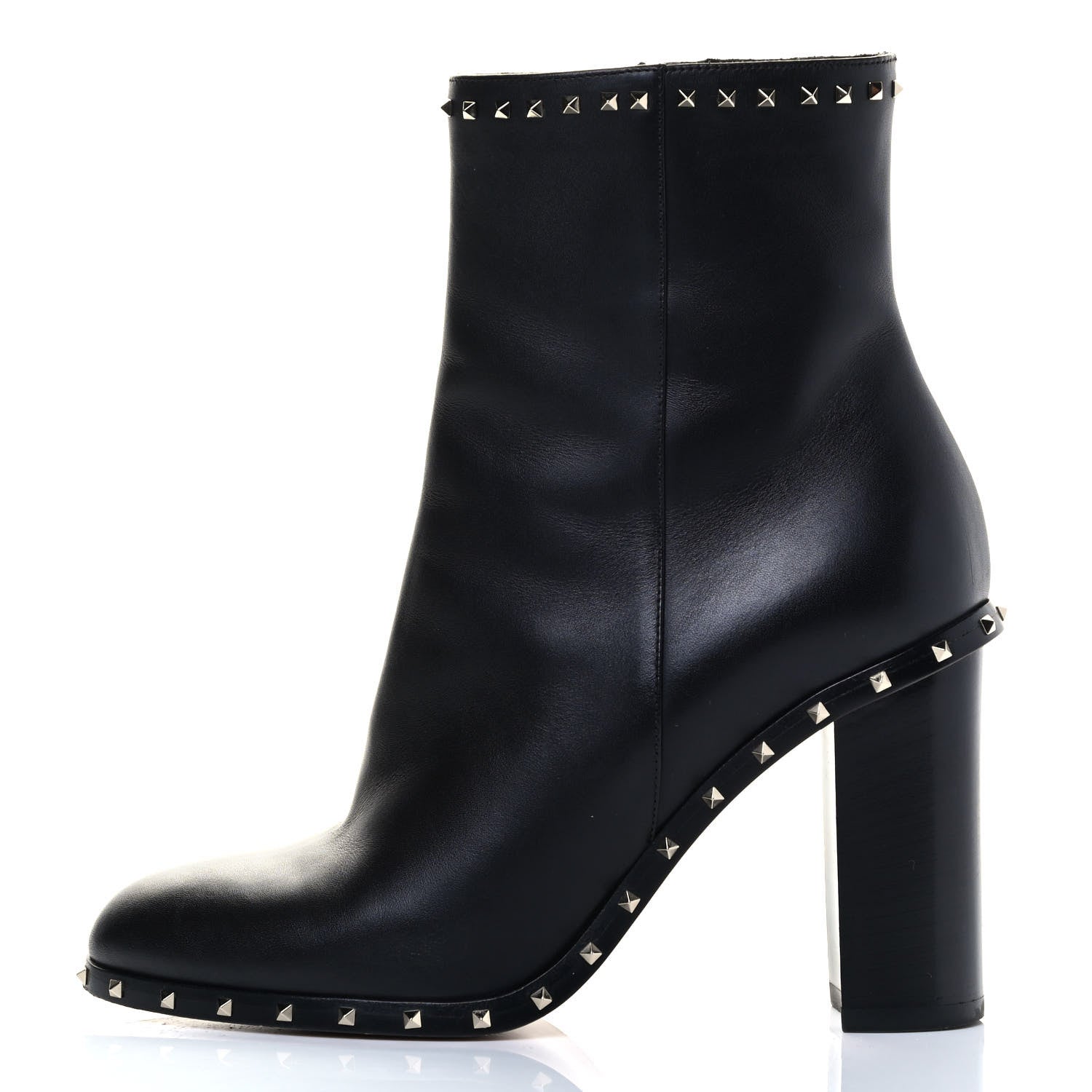 Valentino Garavani Nappa Soul Rockstud 90mm Ankle Boots 36 Black 1 of 7