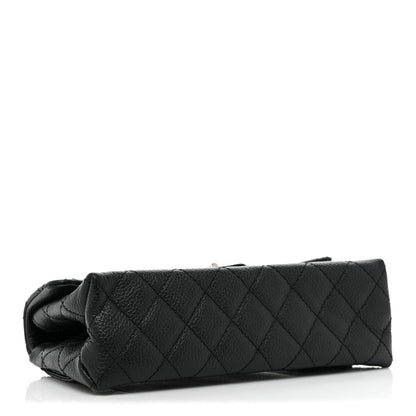 Chanel Grained Calfskin Quilted 2.55 Reissue Flap Belt Bag Clutch Black 4 of 10