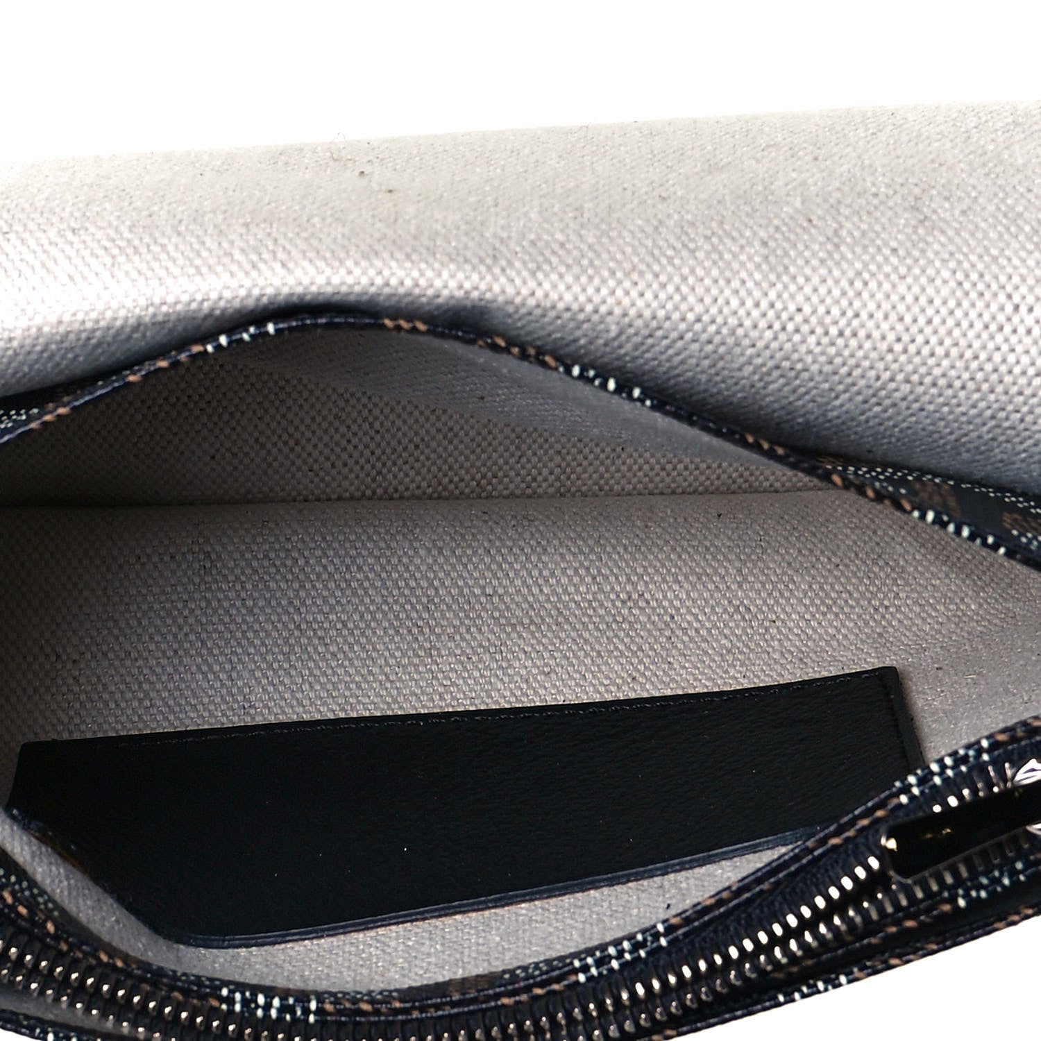 Goyard Goyardine Plumet Wallet Clutch Black 6 of 12